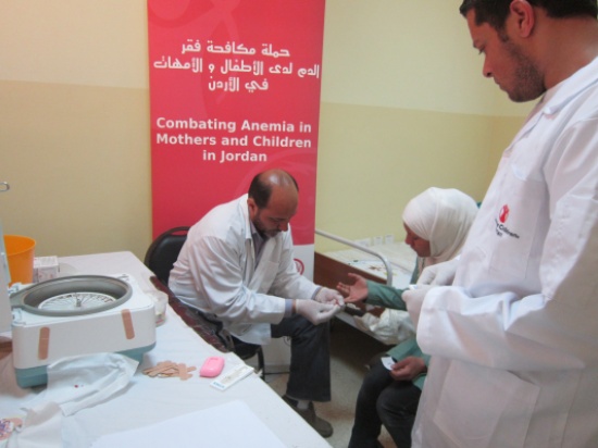 جمعية إنقاذ الطفل تستكمل حملة مكافحة فقر الدم  في شمال المملكة